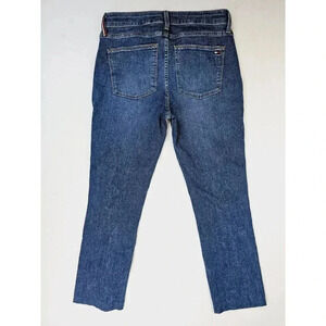 Tommy Hilfiger Size 4 Inseam 25" Women's Raleigh Straight Blue Denim Logo Jeans